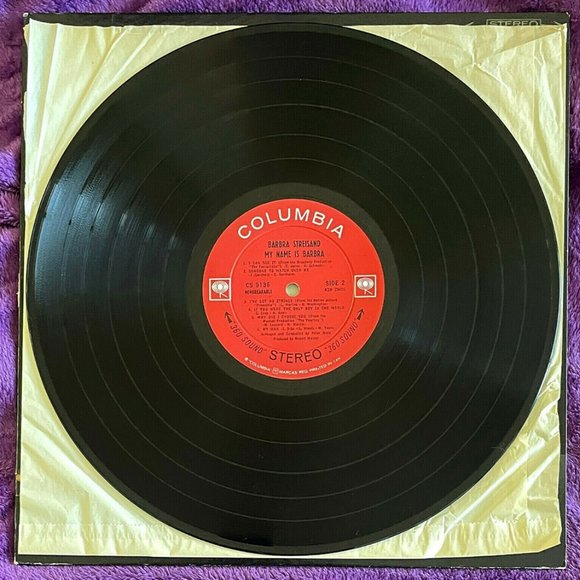 Streisand ~ My Name Is Barbra 12” Record Album 1965 Canada Ed. 57 Years! RARE - Picture 5 of 6